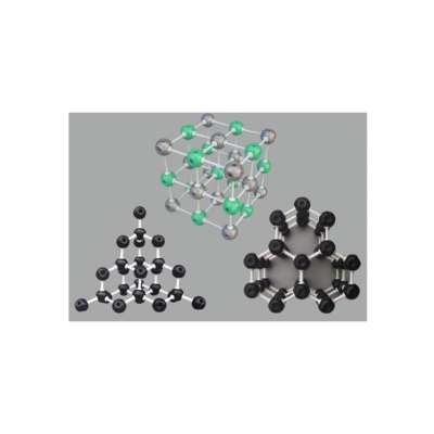 Chemical crystal space lattice model